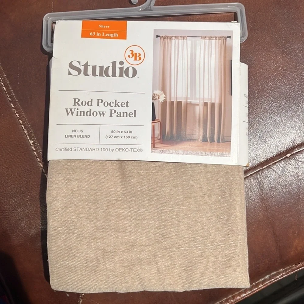 Studio Tan Accent Curtains & Drapes